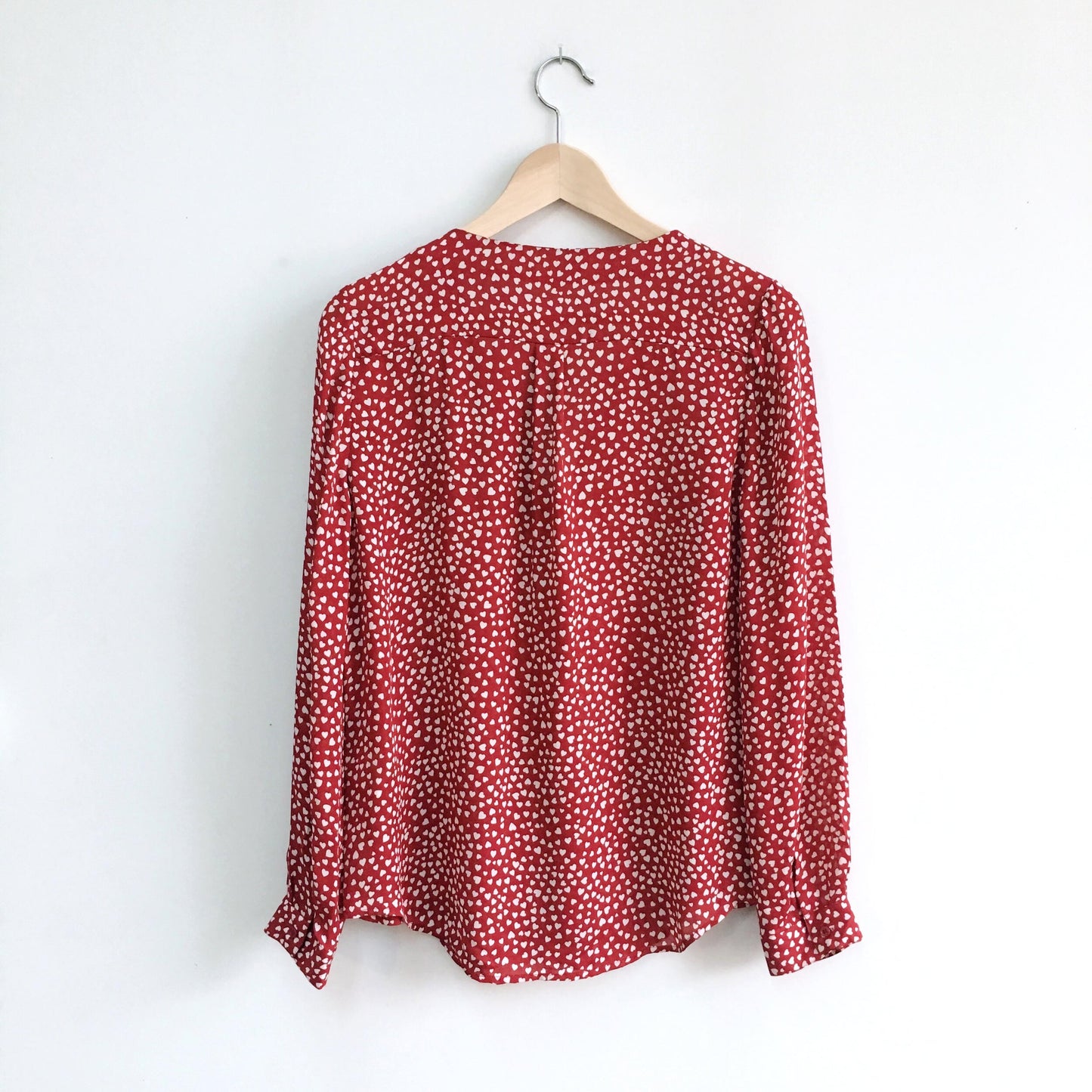 Joie Moemi Heart Blouse - size Small