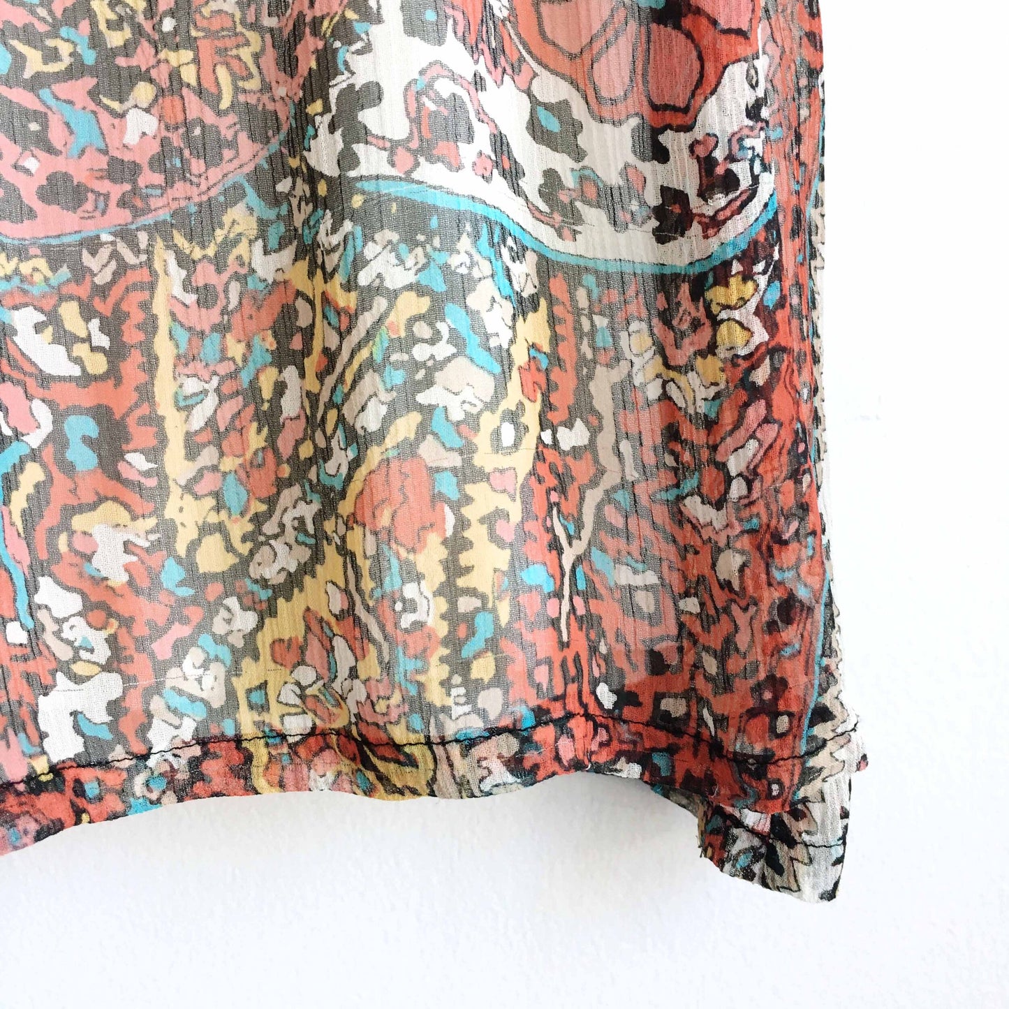 Joie silk paisley tank - size Small