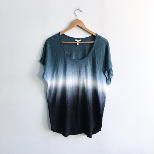 Joie linen tie dye tee - size Small