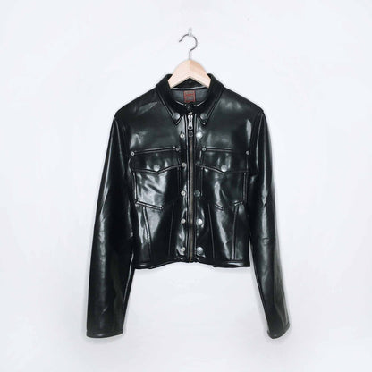 Vintage 90's Jean Paul Gaultier biker jacket - size Medium