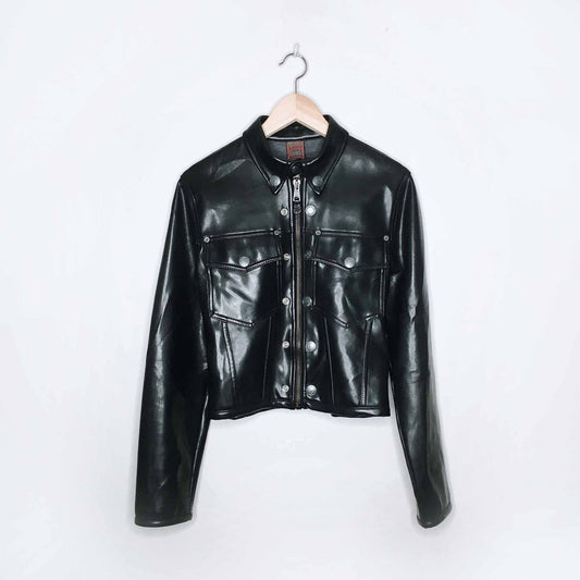 Vintage 90's Jean Paul Gaultier biker jacket - size Medium