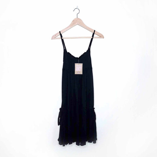 nwt juicy couture tank dress with swing hem -  size small