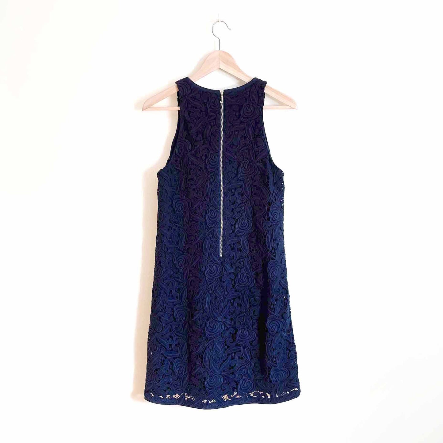 juicy couture guipure rose lace sleeveless dress - size 6