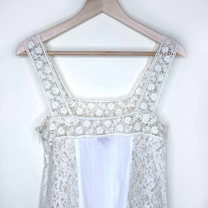 juicy couture lace pleated cotton flapper summer dress - size 2