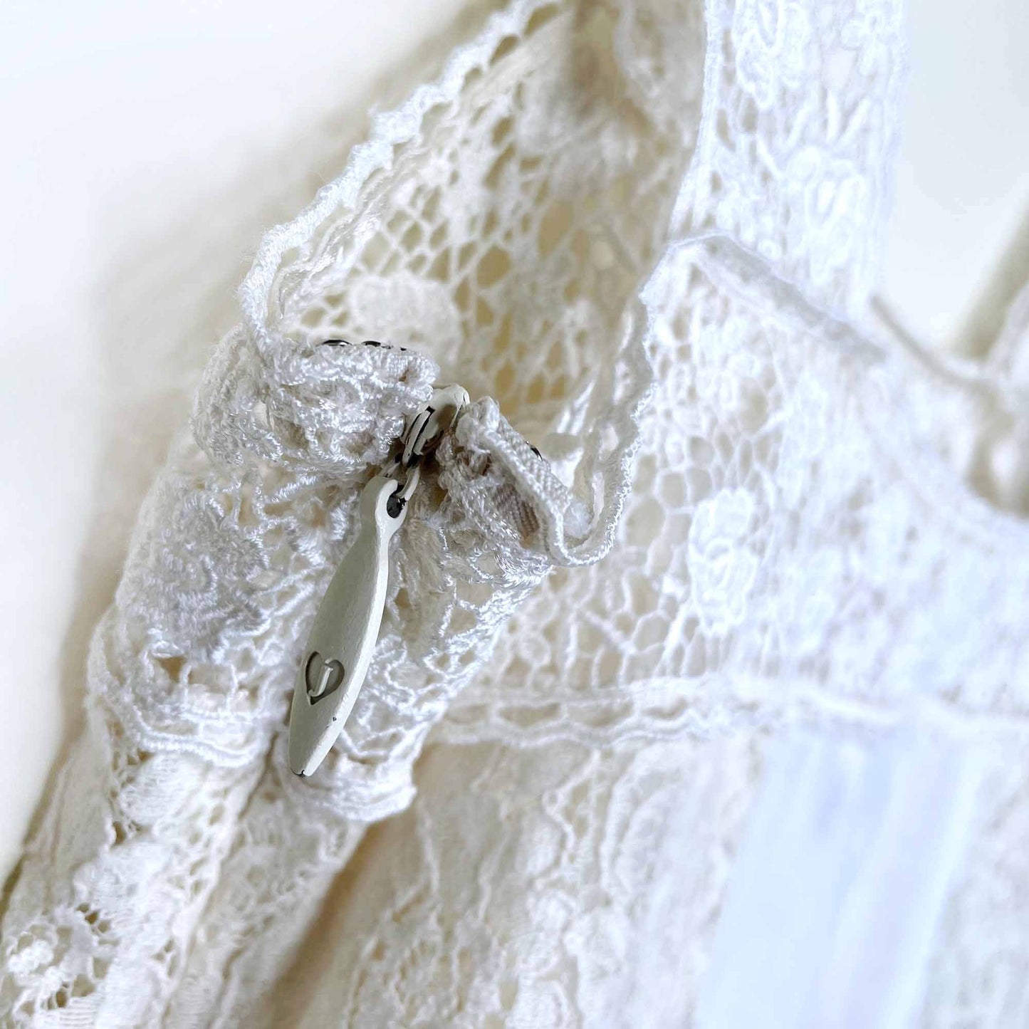 juicy couture lace pleated cotton flapper summer dress - size 2