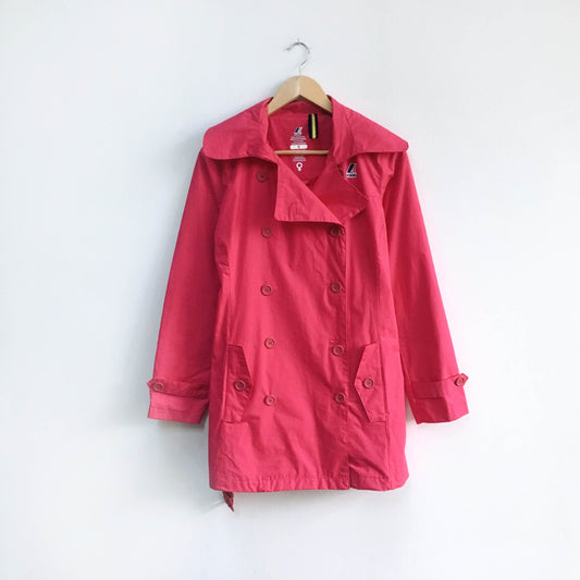 K-Way Marilyn Rain Jacket - size Small