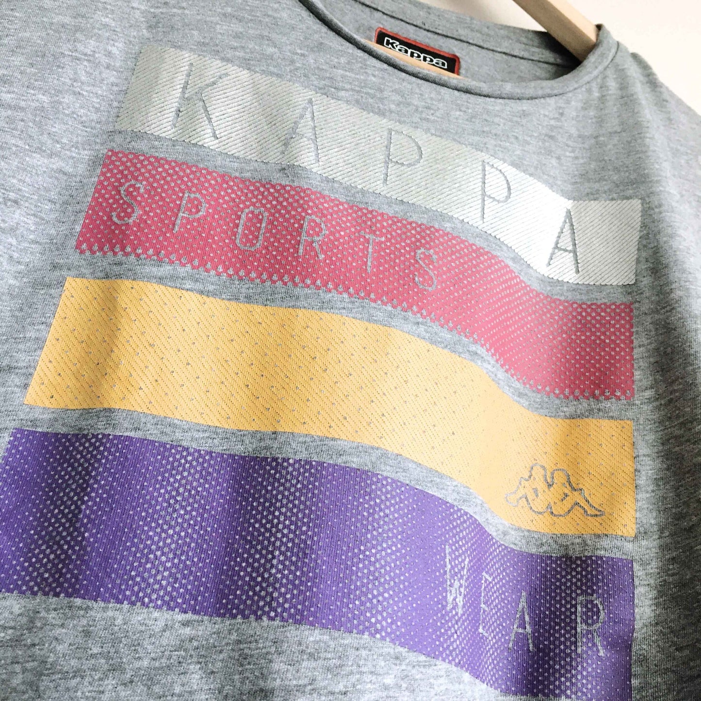 Kappa sportswear crop graphic tee - size Small