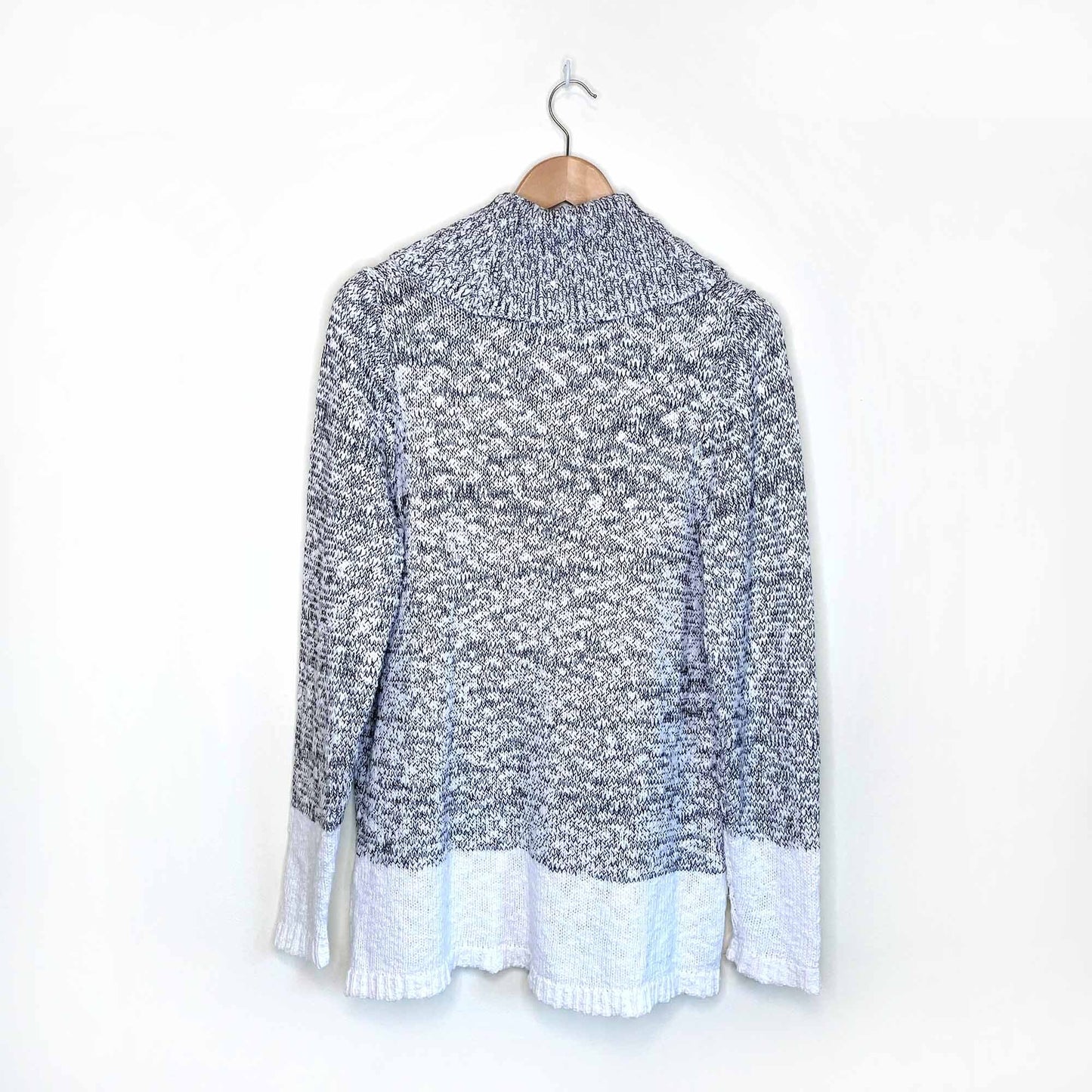 karl lagerfeld colour block turtleneck - size medium