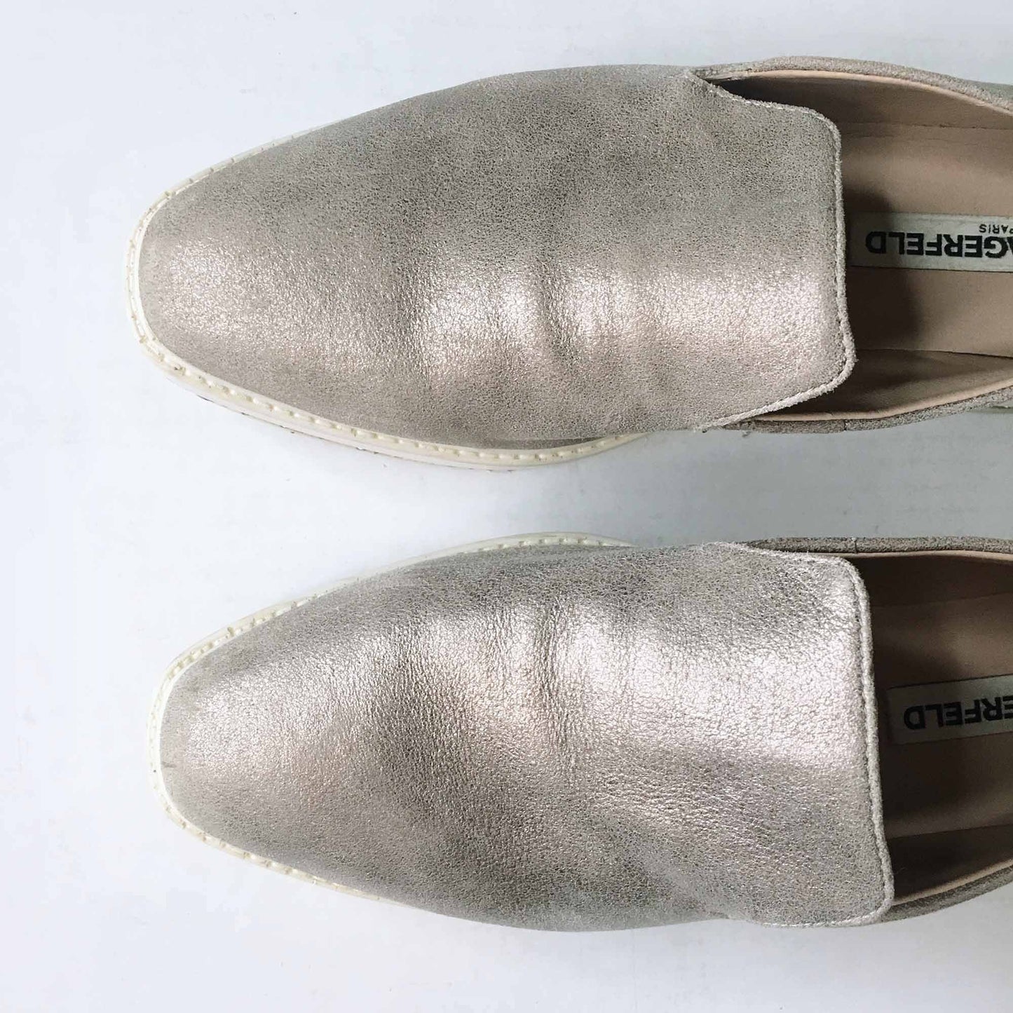 Karl Lagerfeld Brea platform slip-on sneaker - size 7