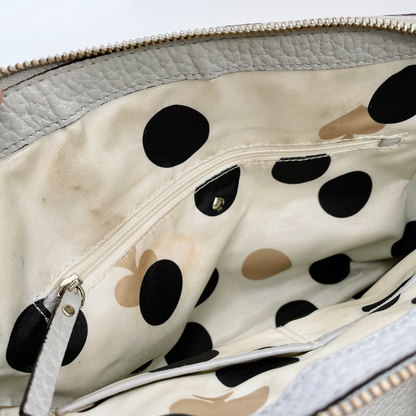 kate spade grove court pebbled leather satchel