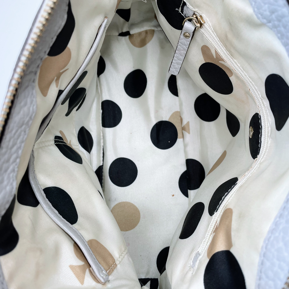 kate spade grove court pebbled leather satchel