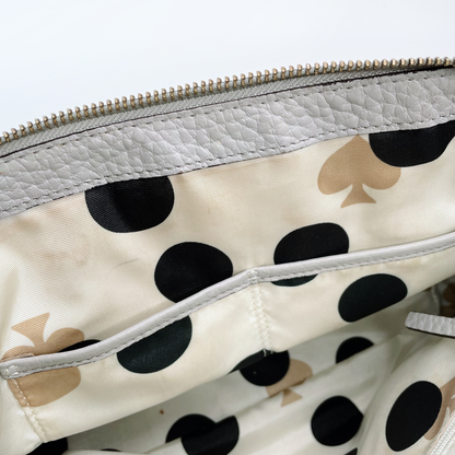 kate spade grove court pebbled leather satchel