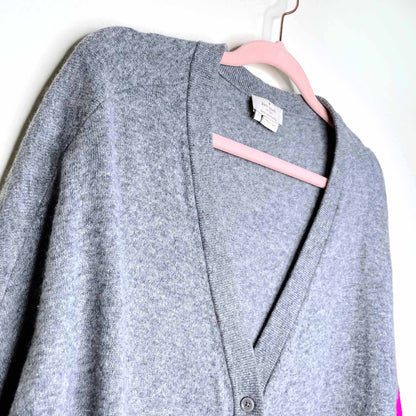 kate spade oversized wool cardigan - size small