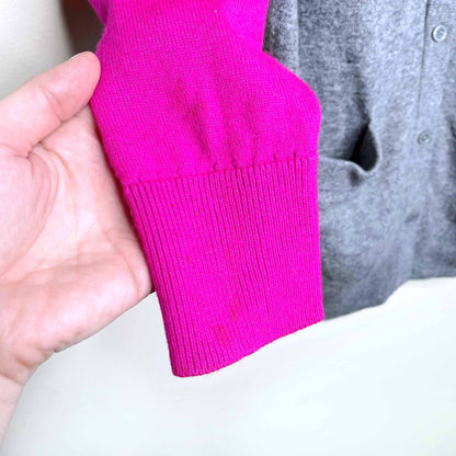 kate spade oversized wool cardigan - size small