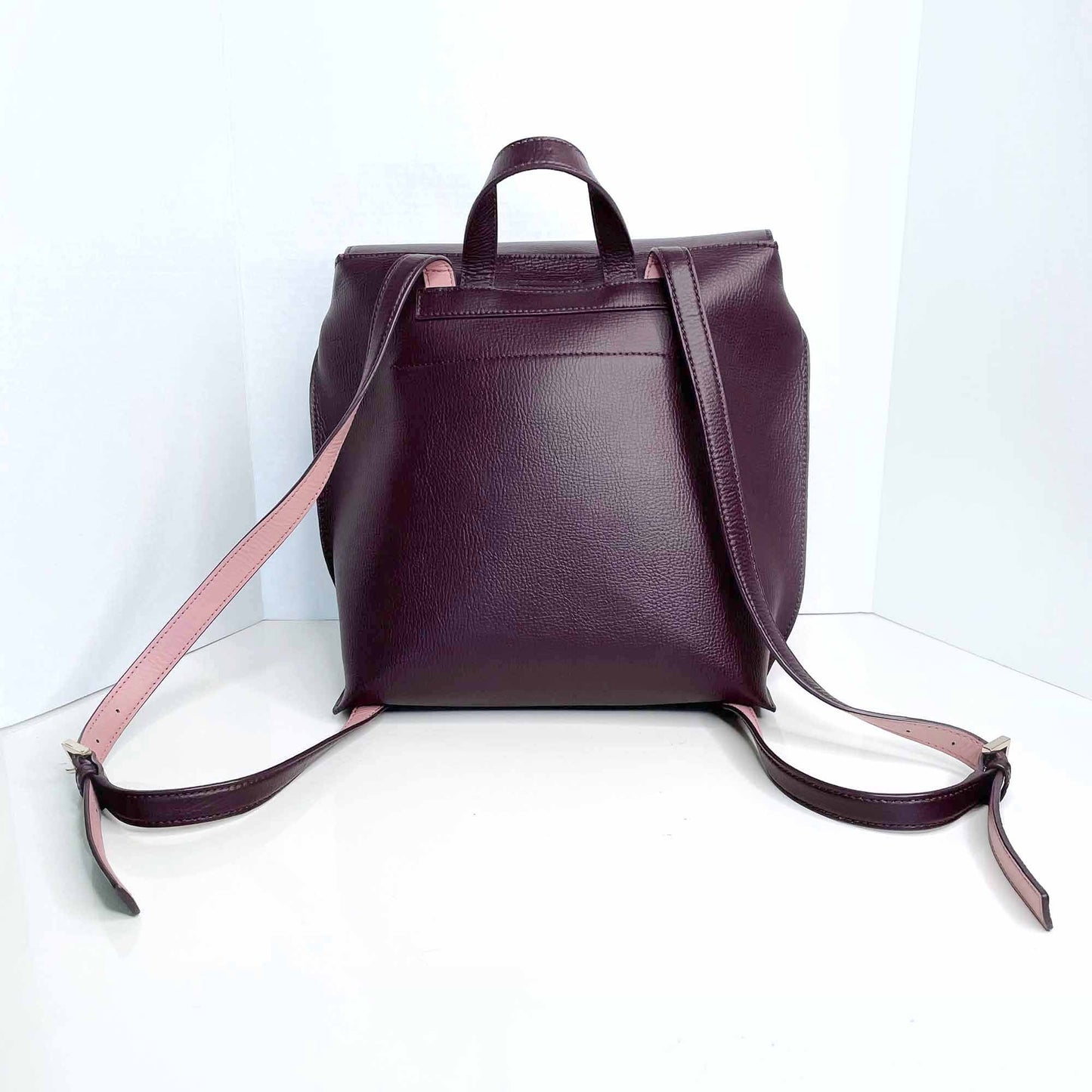 kate spade foster court kirk tassel leather backpack
