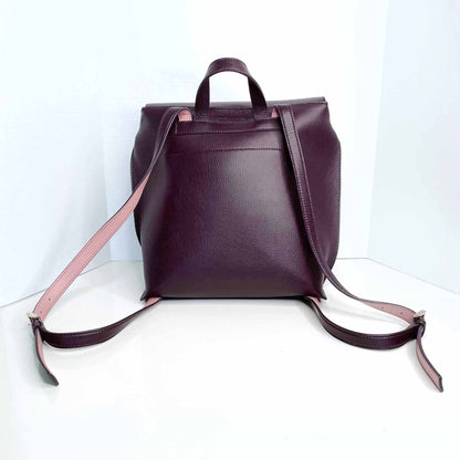 kate spade foster court kirk tassel leather backpack