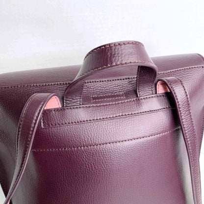 kate spade foster court kirk tassel leather backpack