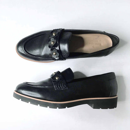 Kate Spade leather Karisa flower loafer - size 9