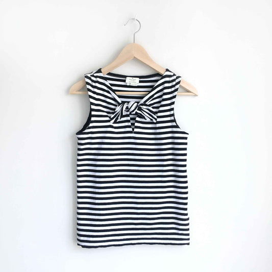 Kate Spade striped bow tank - size Small