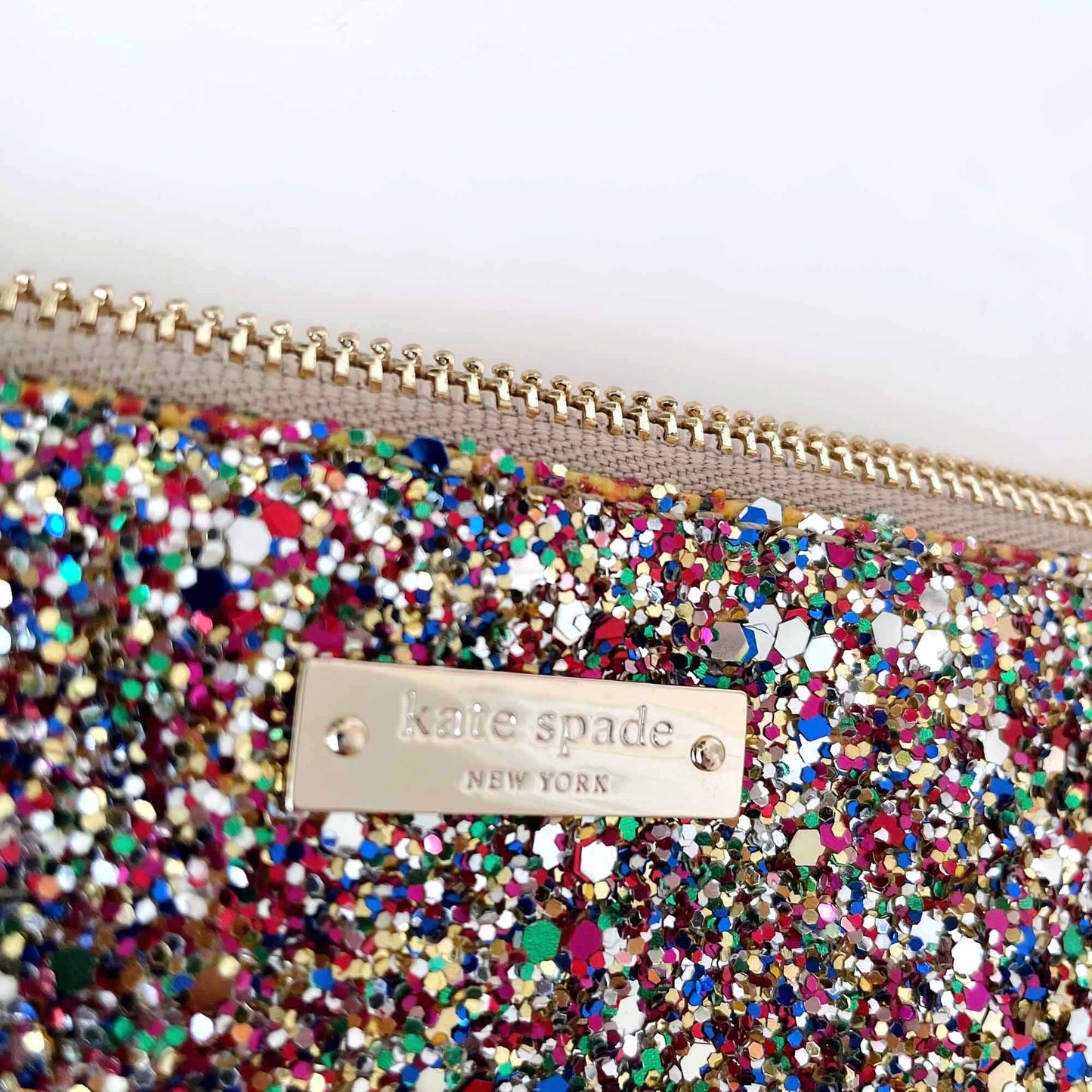 Kate Spade Glitterball Gia clutch