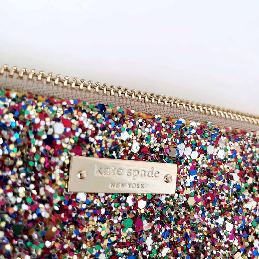 Kate Spade Glitterball Gia clutch