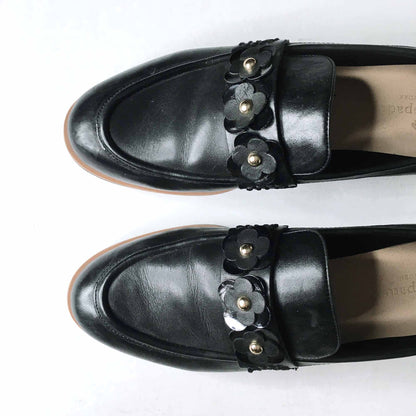 Kate Spade leather Karisa flower loafer - size 9