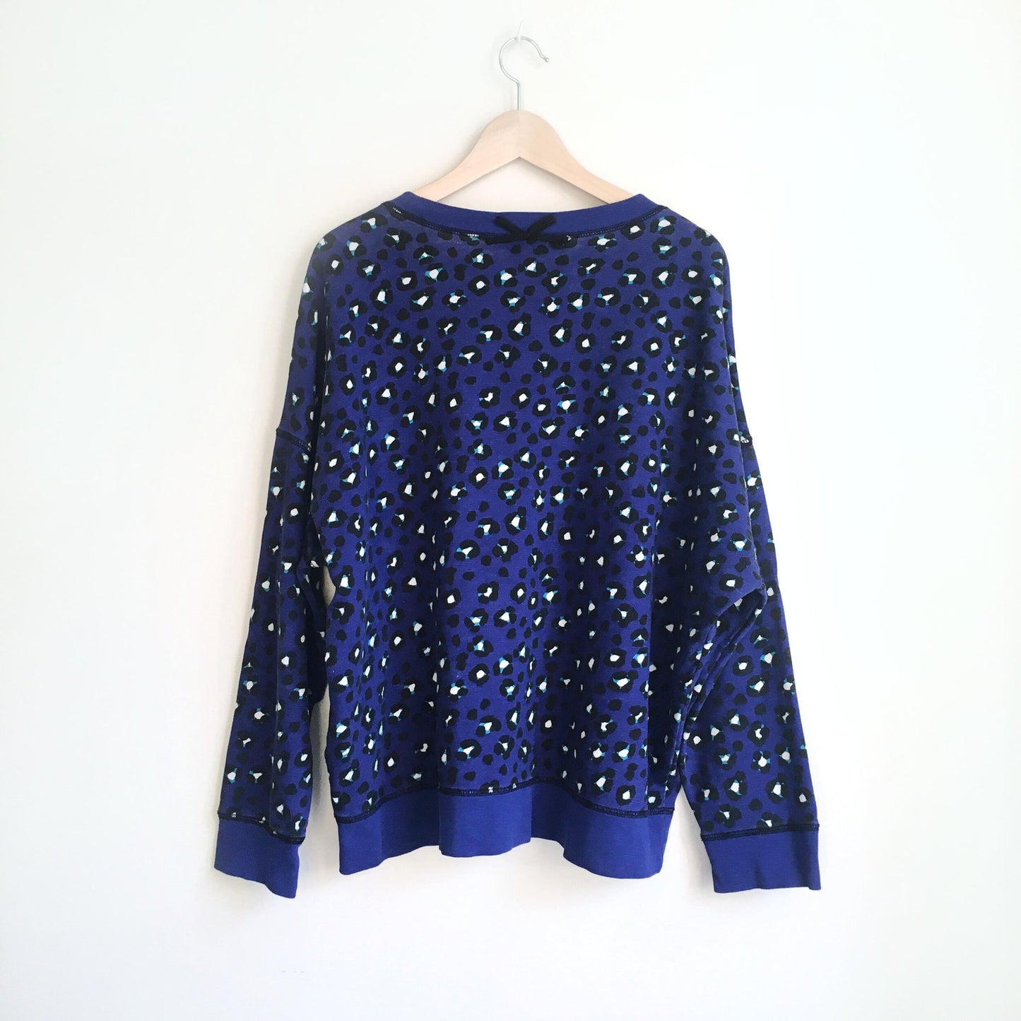 Kate Spade Cyber Leopard Sweatshirt - size XL