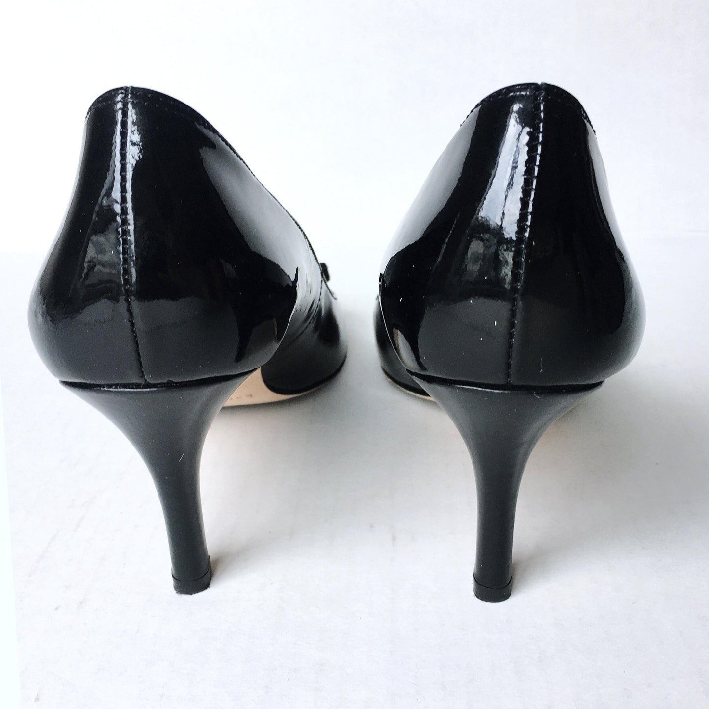 Kate Spade patent bow heels - size 9