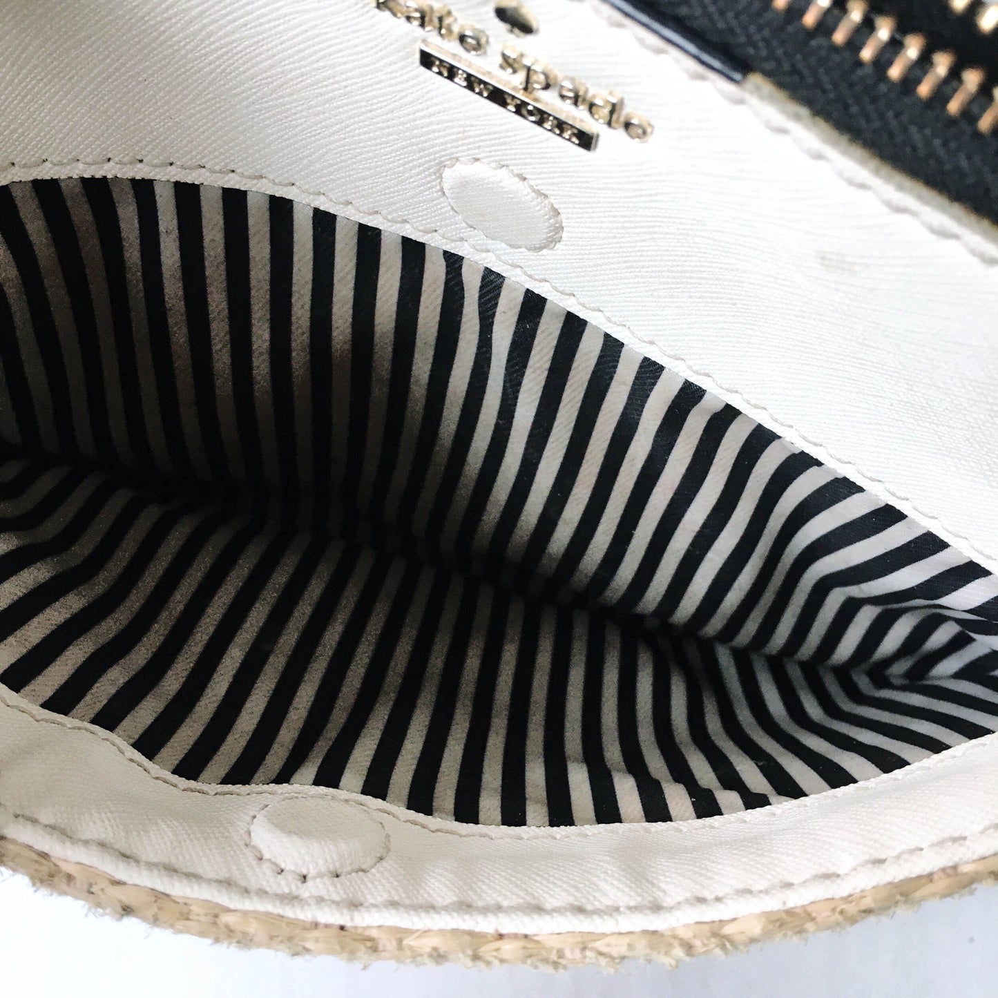 Kate Spade Cameron Street Clarise Straw cross body