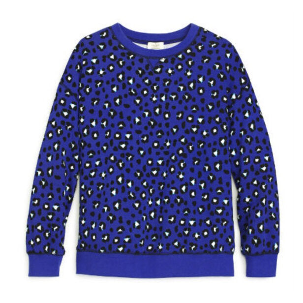Kate Spade Cyber Leopard Sweatshirt - size XL