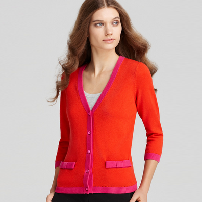 Kate Spade cashmere-blend cardigan - size xs