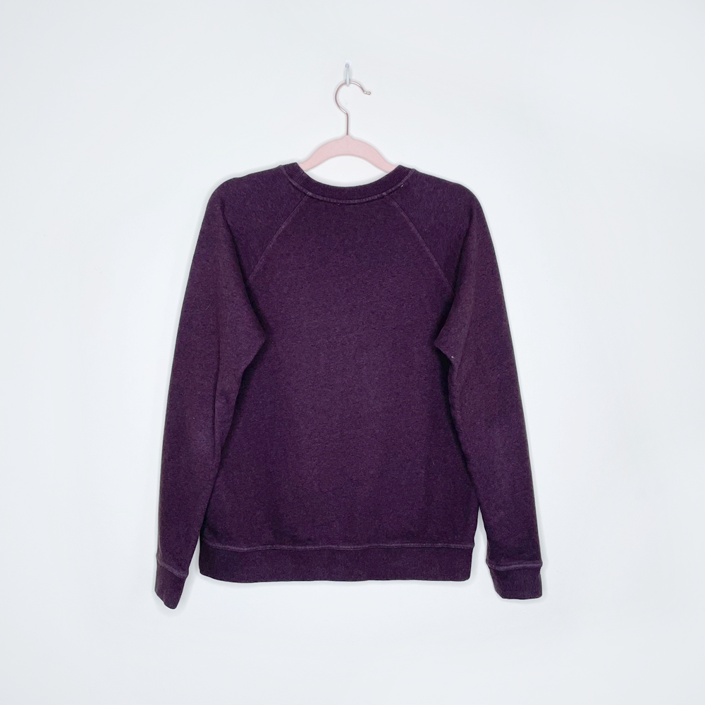 kenzo embroidered silk tiger crewneck sweatshirt - size small