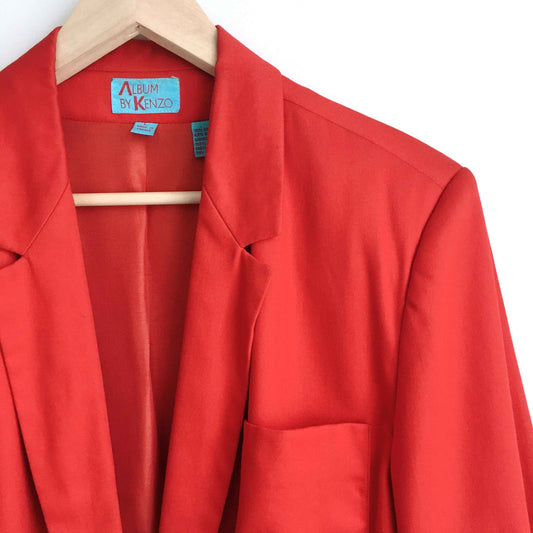 Vintage Album by Kenzo oversized red blazer - size Large