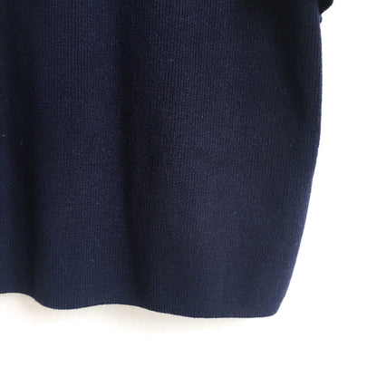 knitted and knotted constance ruffle top - size small