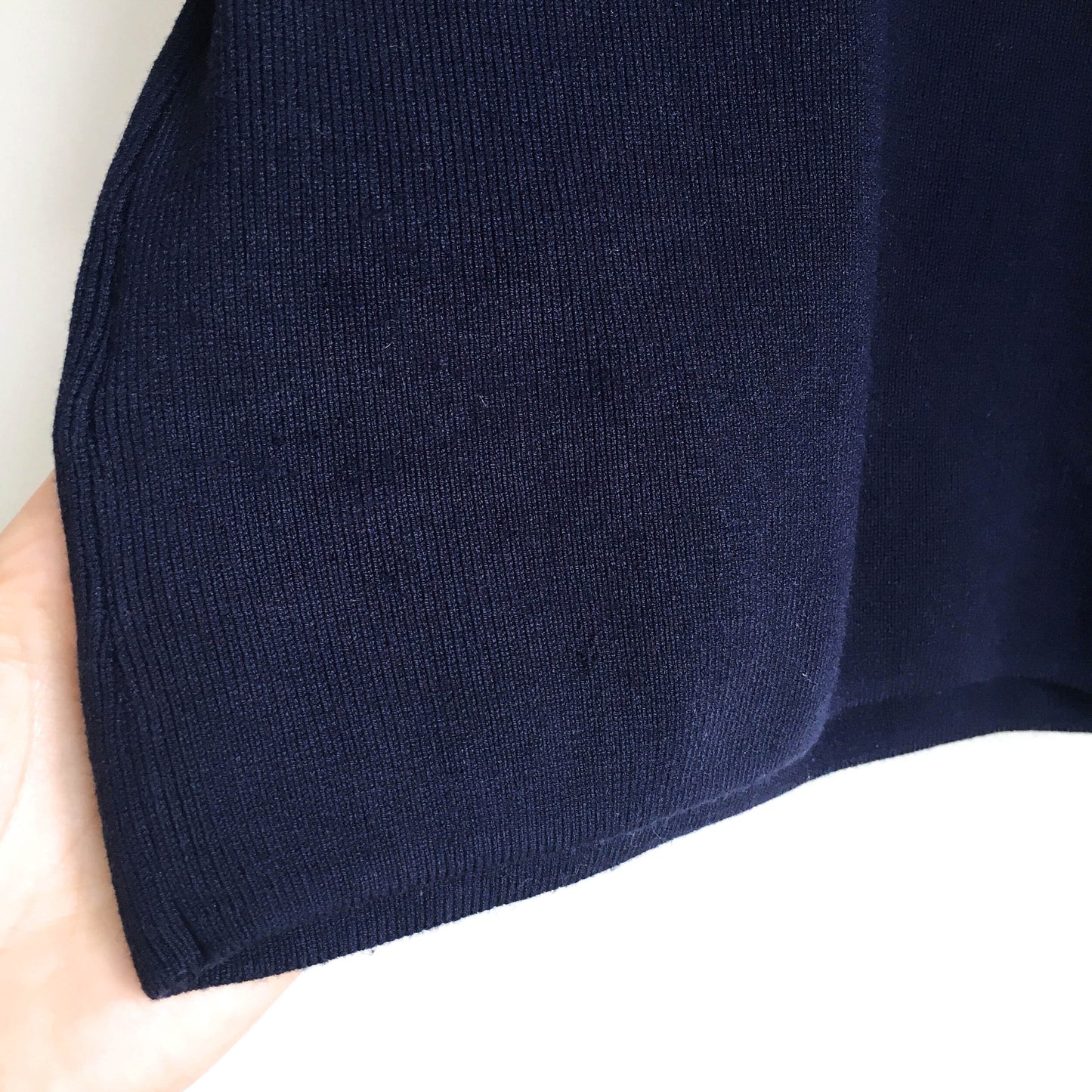 knitted and knotted constance ruffle top - size small