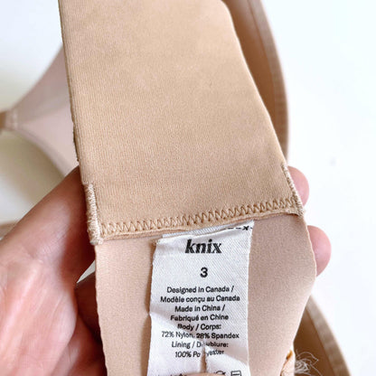 knix wingwoman contour bra - size 3