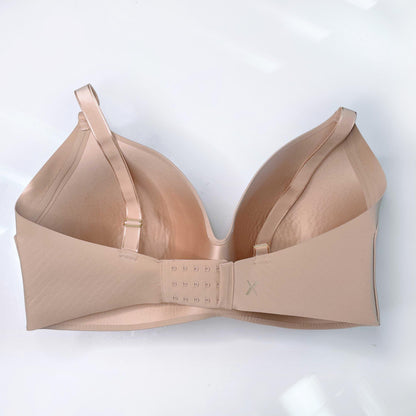 knix wingwoman contour bra in warm sand - size 8+++