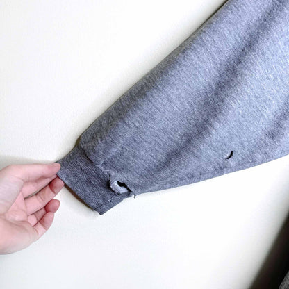 vintage kokanee beer 1/4 zip up sweatshirt - size xl