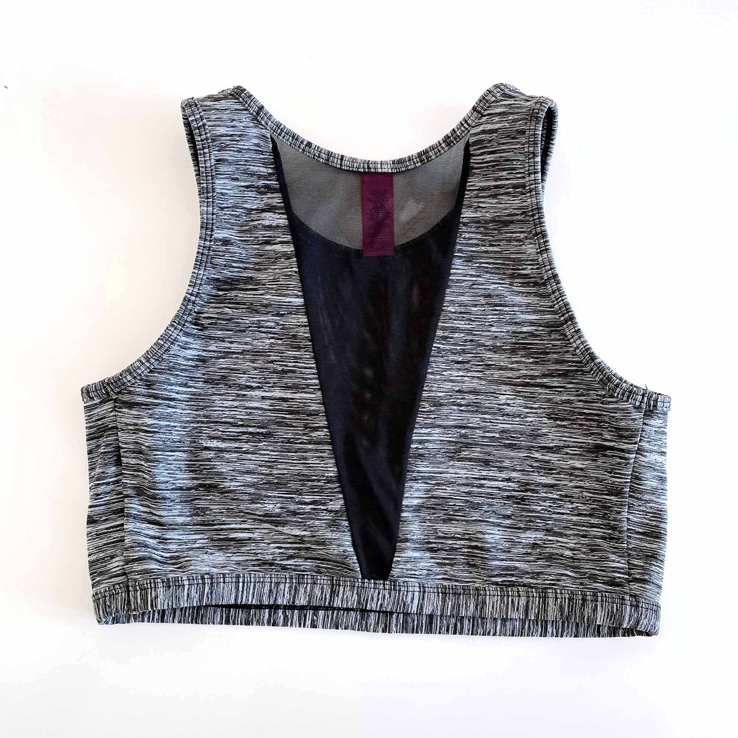 La Senza deep v mesh sports bra - size Large