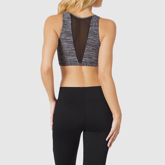 La Senza deep v mesh sports bra - size Large