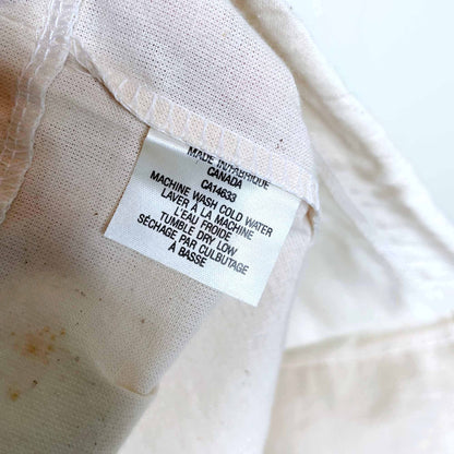 vintage labatt blue 80's 90's sweet sacks linebacker beer novelty shorts - xl