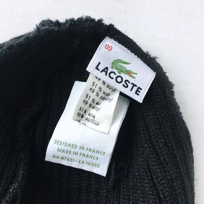 Lacoste wool-blend beanie - size 00