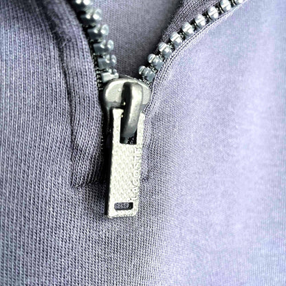 lacoste 1/4 zip stand up collar sweatshirt - size 8