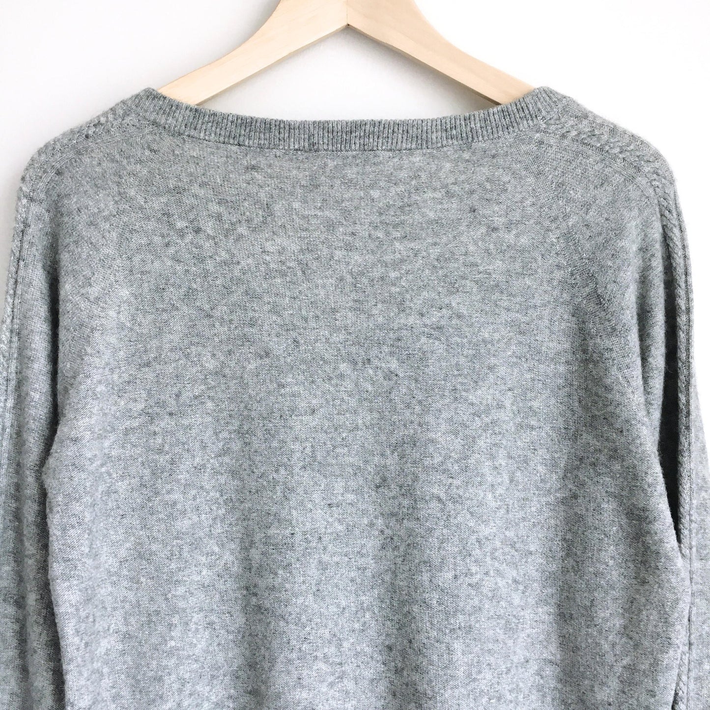 Lacoste cashmere-blend cable knit sweater - size 38