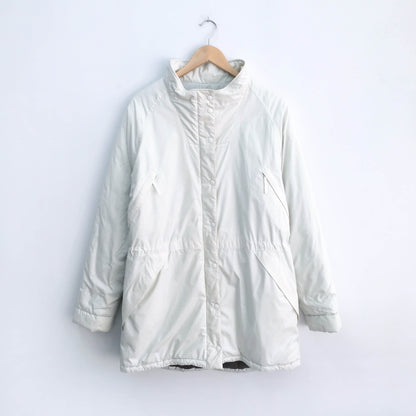 Lacoste White Parka - size 44