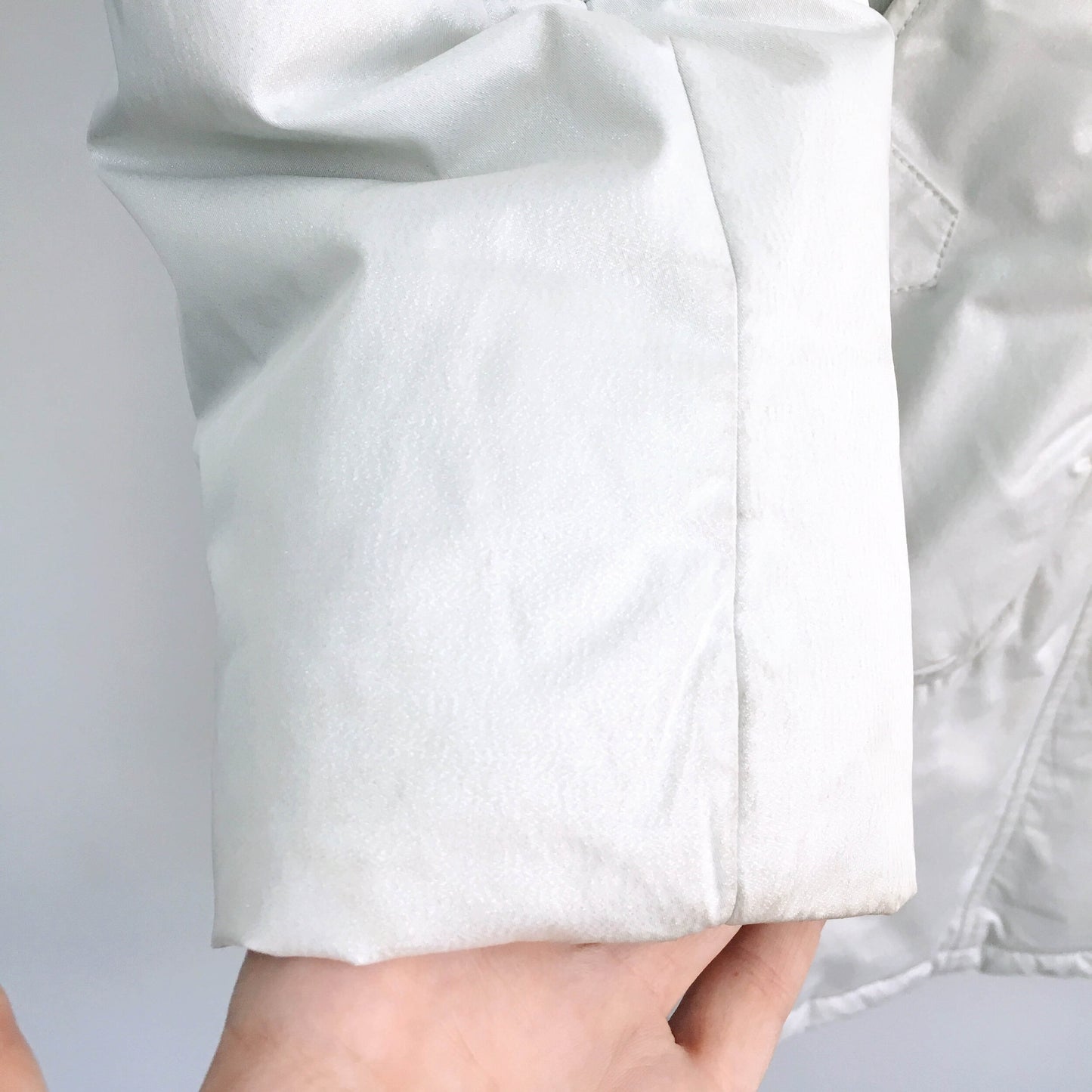 Lacoste White Parka - size 44