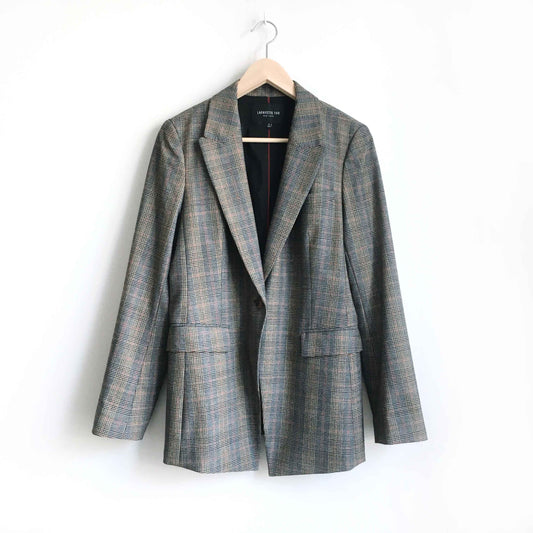 Lafayette 148 York heather glen wool blazer - size 8