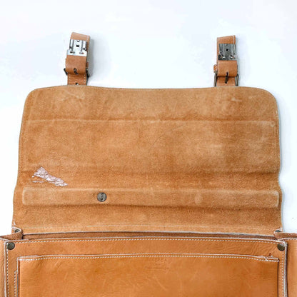 vintage macasa nicaragua leather boho laptop briefcase