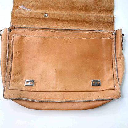 vintage macasa nicaragua leather boho laptop briefcase