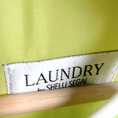 vintage 1995 laundry by shelli segal mod cut-out dress - size 6